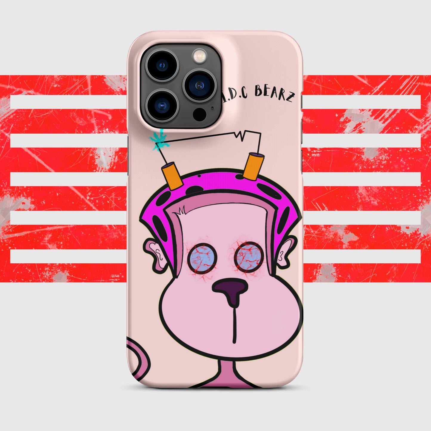 Pink Monkey - Snap case for iPhone®