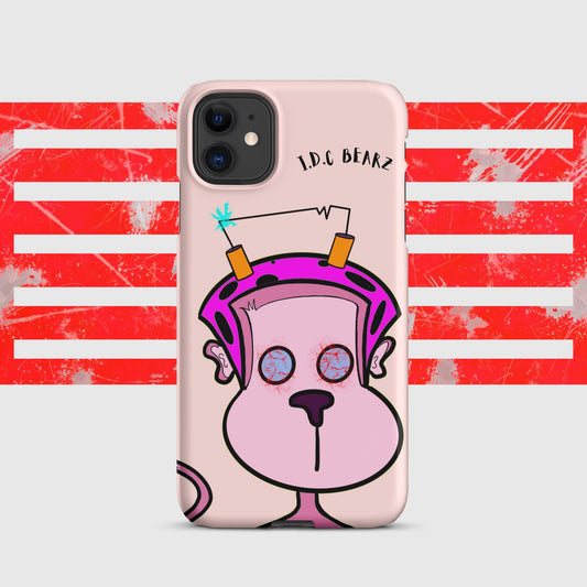 Pink Monkey - Snap case for iPhone®