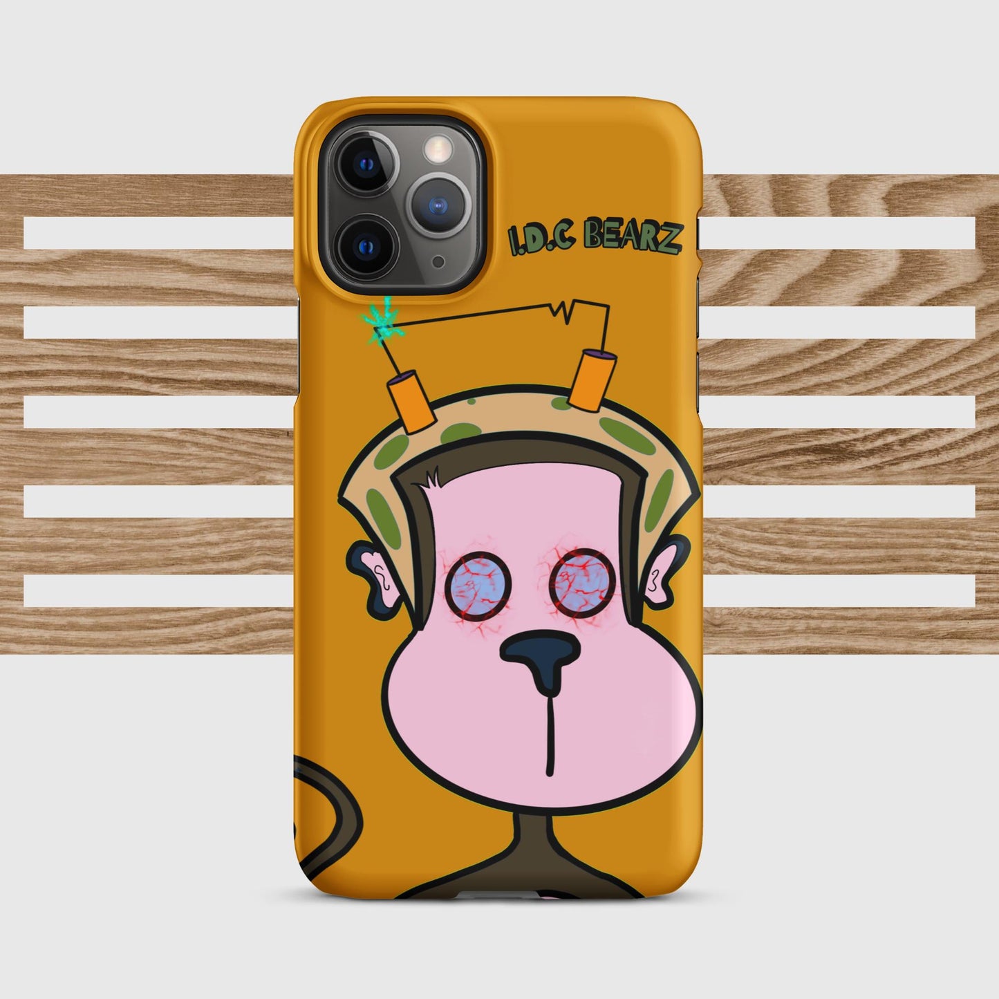 Brown Monkey Snap case for iPhone®