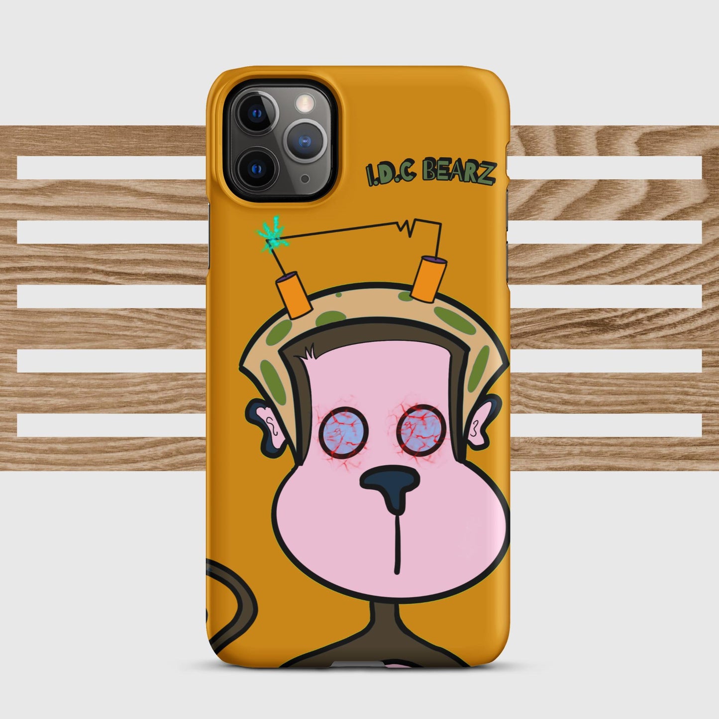 Brown Monkey Snap case for iPhone®