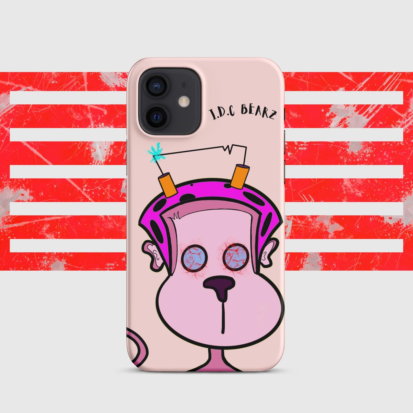 Pink Monkey - Snap case for iPhone®