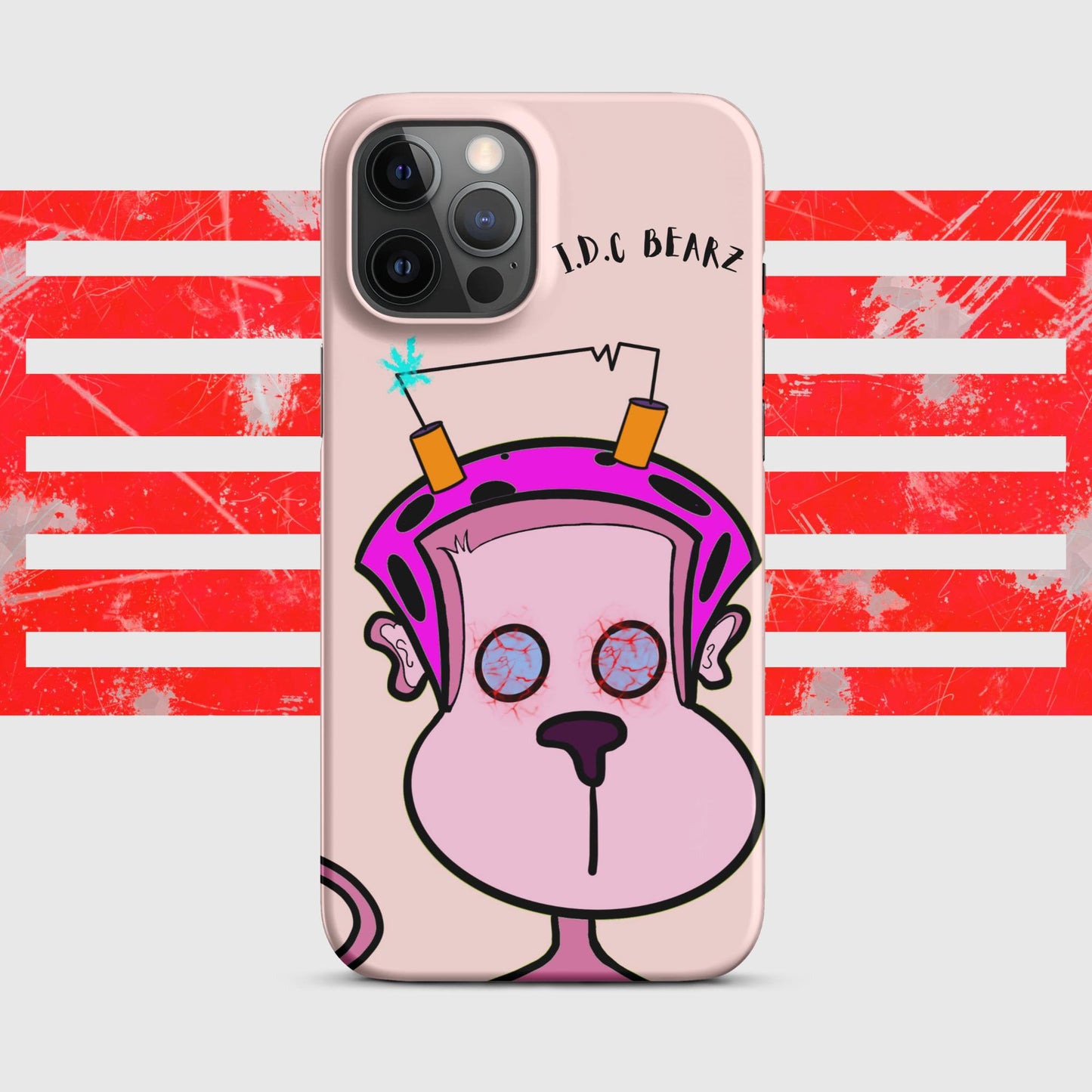 Pink Monkey - Snap case for iPhone®