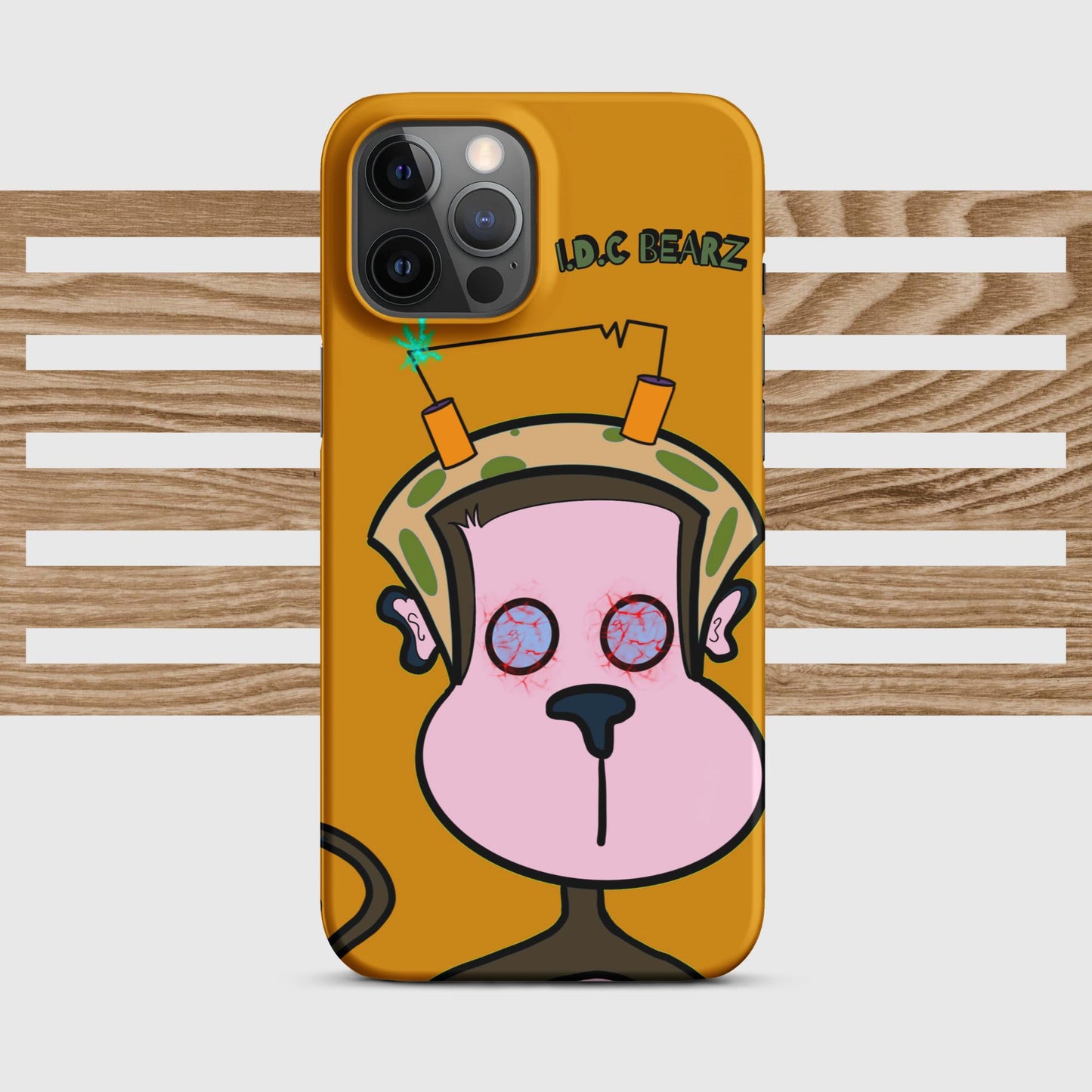 Brown Monkey Snap case for iPhone®