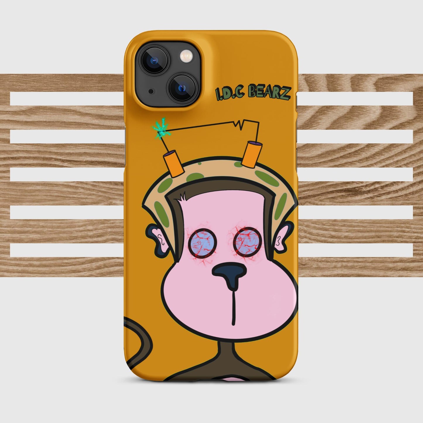 Brown Monkey Snap case for iPhone®