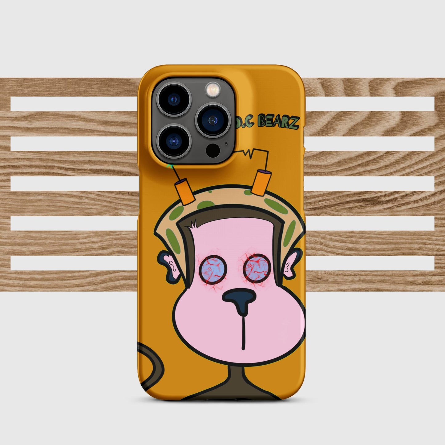 Brown Monkey Snap case for iPhone®