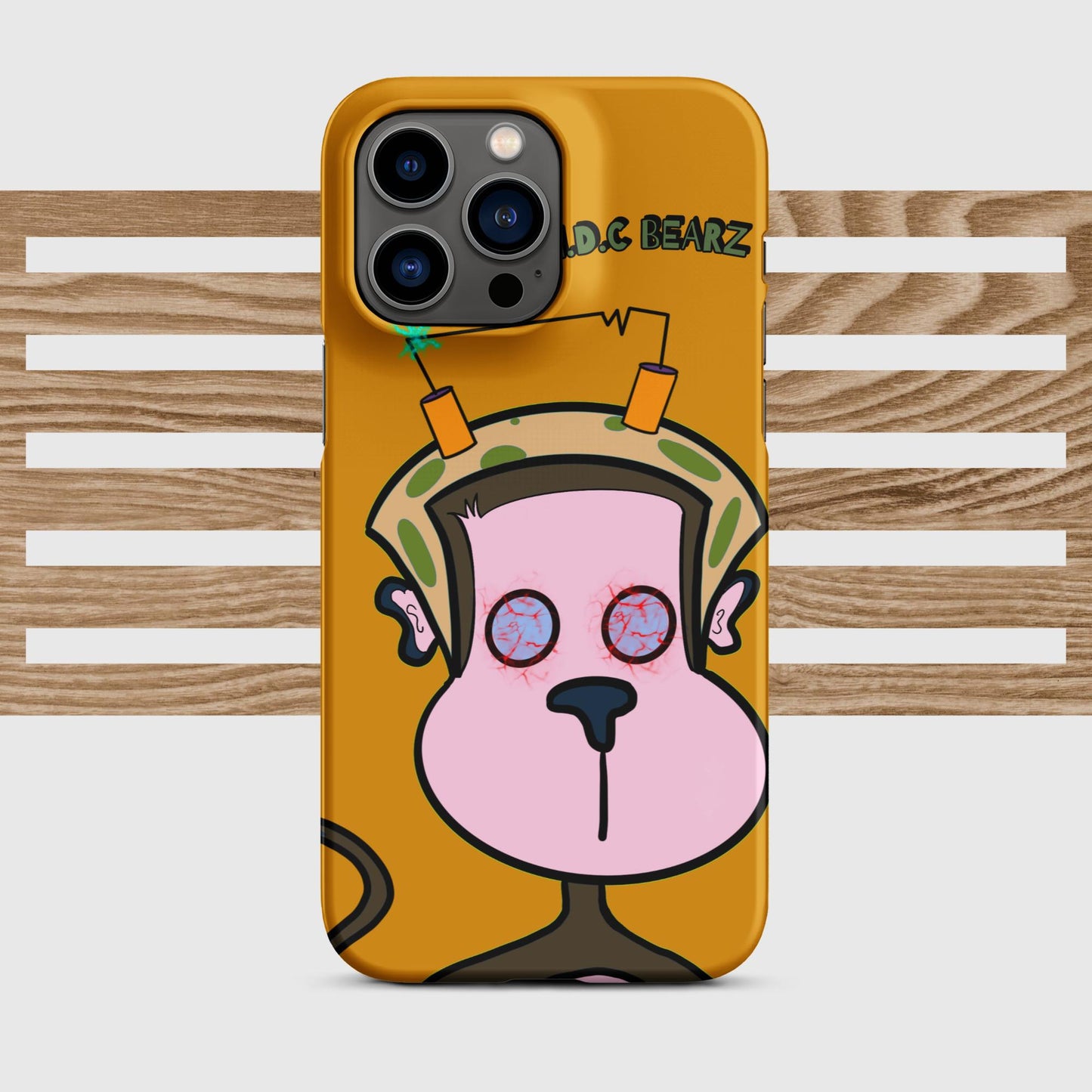 Brown Monkey Snap case for iPhone®